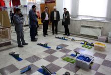 افتتاح نمایشگاه خلاقیت، معماری، مکانیک ورباتیک